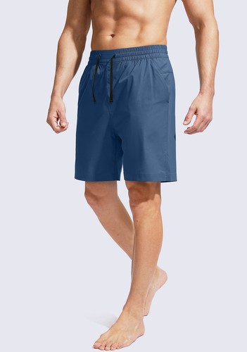 Men's Swim Trunks Quick Dry Bathing Suit Beach Board Shorts for Men with Zipp... - Picture 3 of 7