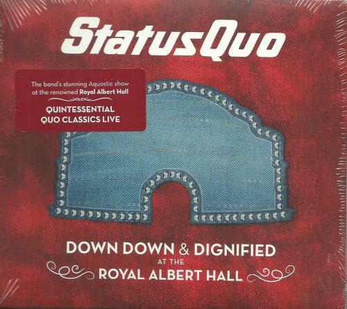 STATUS QUO - Down Down & Dignified At The Royal Albert Hall 2018 German CD New - Foto 1 di 1