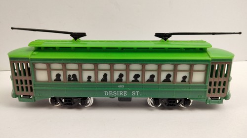 2 HO Train Classic Street cars Powell & Mason #4 & Desire Street #463 Trolley - Picture 8 of 13