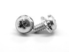 #4-40 x 1/2 Machine Screw Sems Phil Pan Hd Square Cone Washer Stainless 410