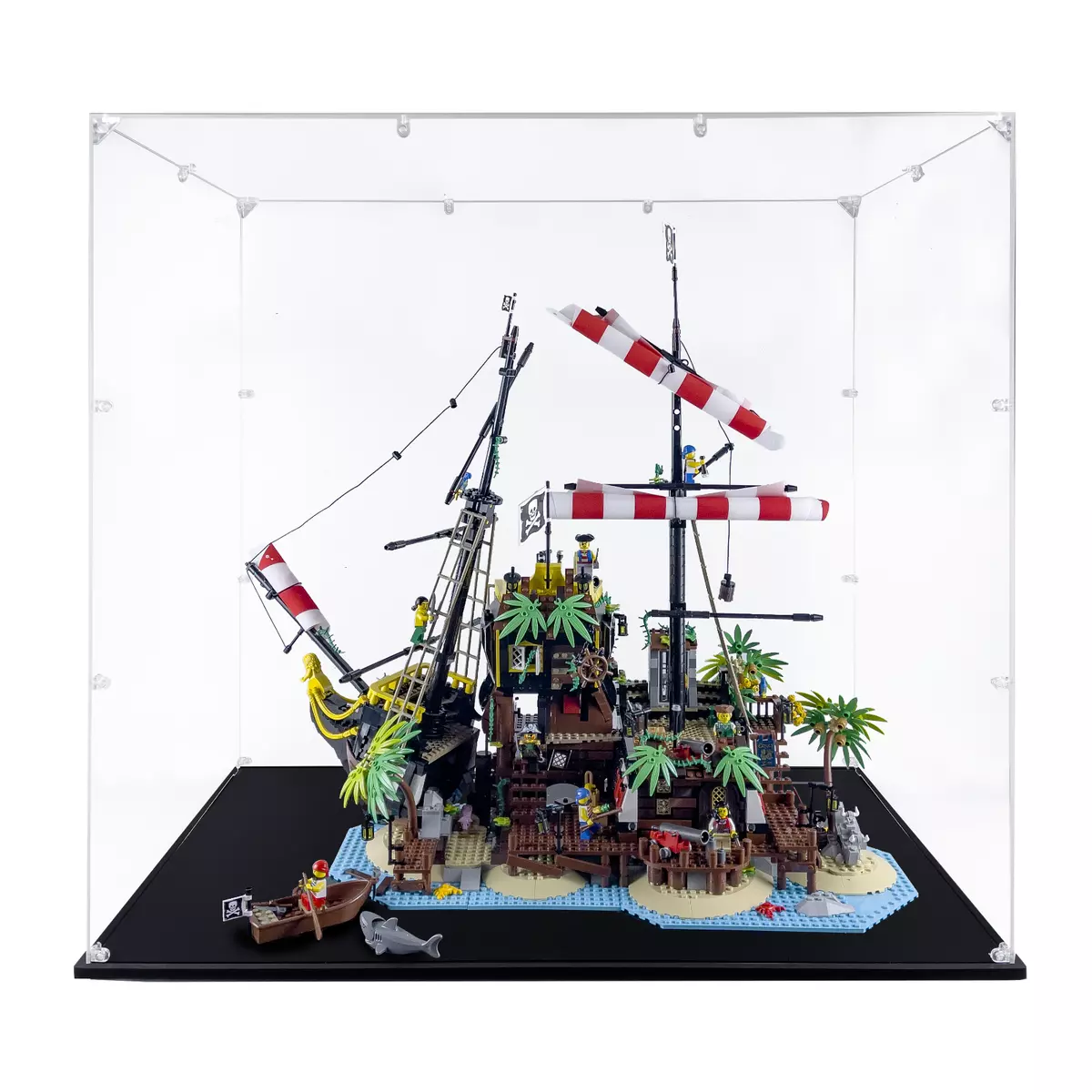 SONGLECTION Display Case for LEGO Pirates of Barracuda Bay 21322