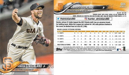 2018 Topps Baseball Series 2 ..You Pick..526-700..From List - Picture 160 of 175