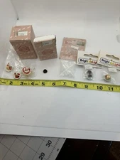 Falcon Miniatures And Bright Delights Baking Lot 1:12 Cake, Display Dish, Donuts