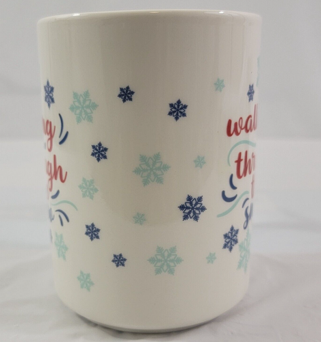 Taza de té café Crofton Bone China caminando a través de la nieve 16 OZ ¡NUEVA! - Imagen 12 de 17