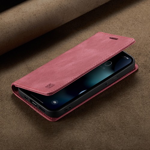 For iPhone 17/Air/16/16e/15/14/13/12/11  Leather Wallet Case Magnetic Flip Cover - Picture 30 of 32