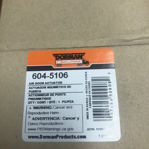 New OEM Heater Blend Door/Water Shutoff Actuator Dorman (HD Solutions) 604-5106 - Picture 6 of 6