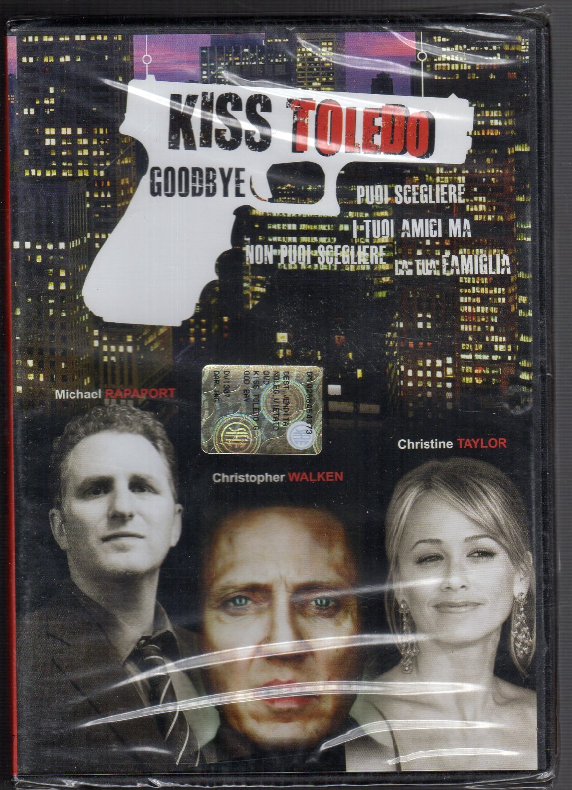 dvd New KISS TOLEDO GOODBYE Micheal RAPAPORT Christopher WALKEN Christine TAYLOR
