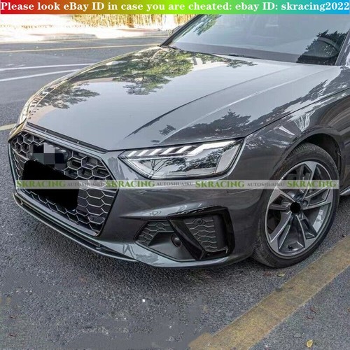 For Audi A4 B10 SLINE S4 2020-2021 Real Carbon Fibre Fog Light Cover Trim Cover - Picture 2 of 14