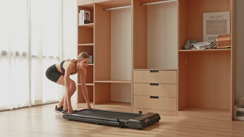Walking Pad Electric Treadmill Underdesk Smart Running Machine For Home & Office - Video 1 of 1