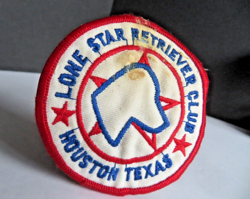 VINTAGE Lone Star Retriever Club Hunting Club Patch Houston, Texas - Picture 2 of 11