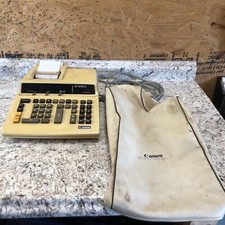 Vintage Canon Print Calculator Adding Machine CP1230 D