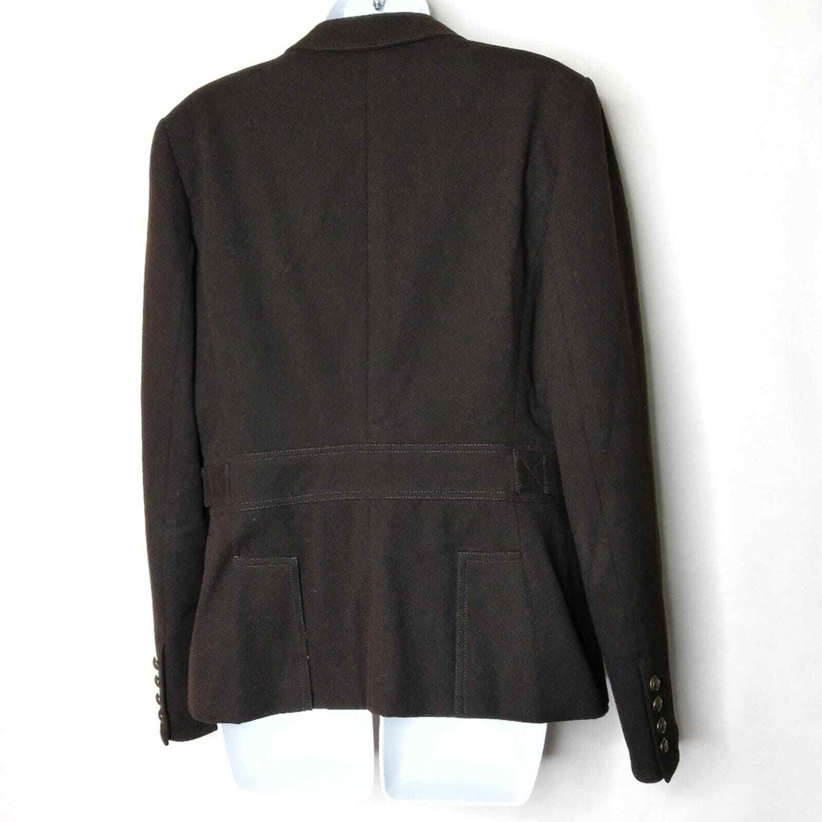 Etcetera Black Jacket Crest Button Pocket Blazer … - image 7