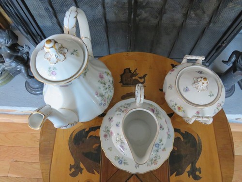 Vintage Krautheim K&A Franconia Selb Bavaria Millefleurs Coffee Tea Set (6 pc) - Picture 6 of 24