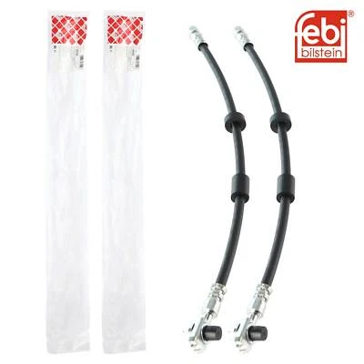 2X FEBI FE18144 BREMSSCHLAUCH VORNE FÜR VW BORA GOLF AUDI A3 SEAT SKODA OCTAVIA - Bild 1 von 4
