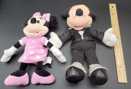 Disney Mickey Mouse Plüsch Smoking 10 Zoll Bonus Minnie - Bild 1 von 4