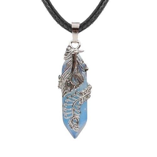 Collar colgante ajustable de piedras preciosas naturales de 3 piezas para hombre mujer - Imagen 35 de 40