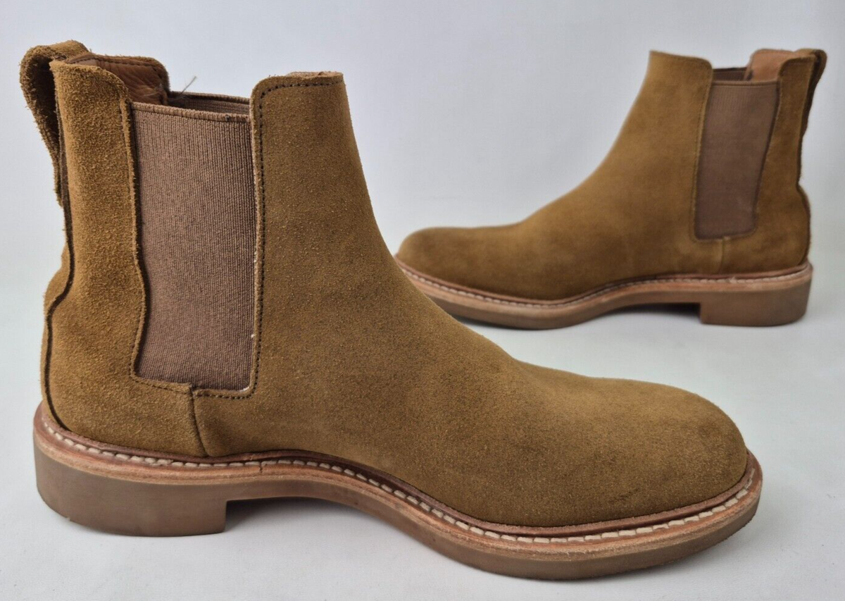 Allen Edmonds Denali Chelsea Boots Mens 12 3E Wide Brown Suede Leather Casual Brown Allen Edmonds Chelsea Boots for Men | eBay main image 3
