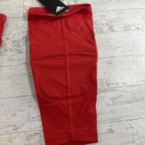 Adidas Techfit Climalite Sport Compression Padded Knee Sleeve Size 2XLT Red - 第 4/5 張圖片