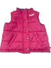 Puma Girls Purple/Hot Pink Reversible Puffer Down Vest Size 3T