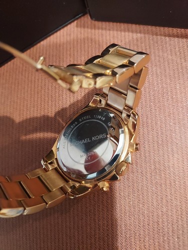 Michael Kors ladys watch Yellow gold With Rhinestones. - Bild 13 von 15