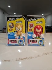 Sonic The Hedgehog Sonic Knuckles Heroes Of Goo Jit Zu RARE