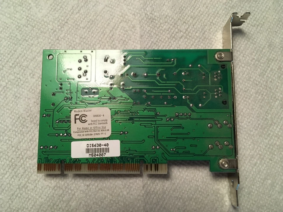 Modem Blaster DI5630-4 245-05630-40 56Kbps Modem  - Image 2 of 4