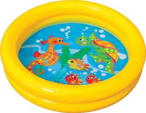 INFLATABLE CHILDRENS KIDS TODDLER INFANT GARDEN SWIMMING PADDLING SPLASH POOL - Picture 2 of 5