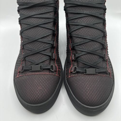 Balenciaga Scarpe Uomo Arena Pitone Multicolore Nero/Arancione Taglia 42 - Foto 2 di 9
