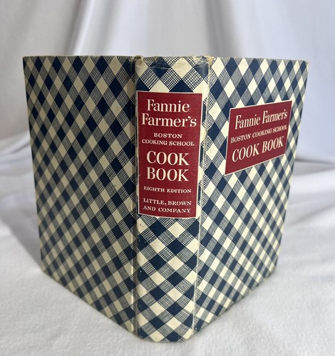 Fannie Farmers Boston Kochschule Kochbuch 8. Auflage 1950.
