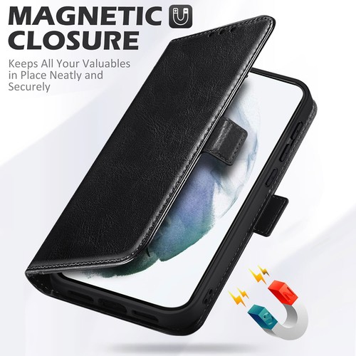 For Samsung Note20 S24 S23 S22 S21 S20 Magnetic Leather Wallet Flip Case Cover - Picture 19 of 27