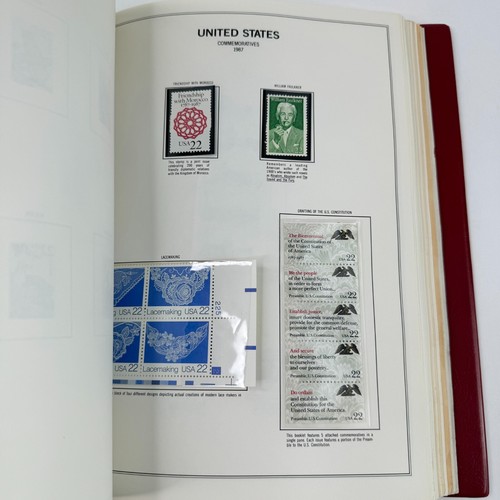 Briefmarkenalbum USA - Harris - 1975 - 1987 viele neu - Sammlung - Bild 18 von 22