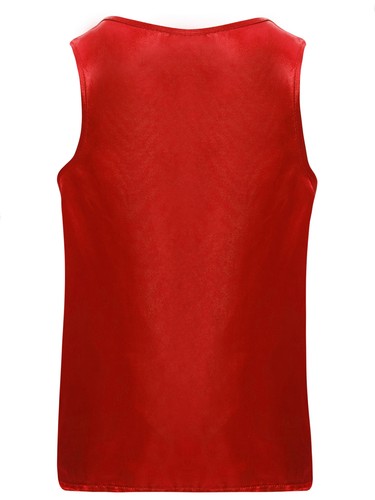 Kids Boys T-shirt Sports Tank Top Athletic Vest Party Undershirt Tumbling Teens - Picture 23 of 50