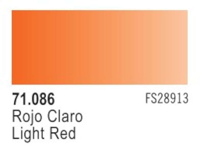 17ml Bottle Light Red Model Air (6/Bx)