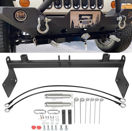 For Blue OX BX1126 Tow Bar Base Plate Bumper for 2007-2018 Jeep Wrangler JK JKU - Picture 1 of 9