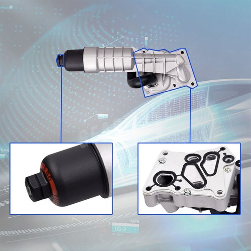 Oil Filter Housing for Mercedes Benz C250 SLK250 Coupe 2012-2015 2711801410 - Picture 7 of 10