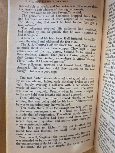 Doc Savage Novels by Kenneth Robeson-Vin Paperback, Choice, Not all titles shown - Foto 113 di 134