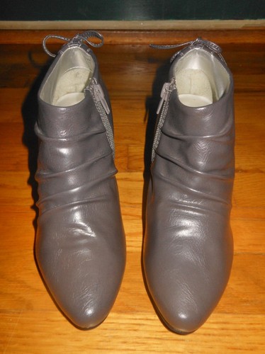 Rialto A203544 Shooties with lace up detail - Women's sz 6 M - Gray - Worn once - Bild 3 von 6