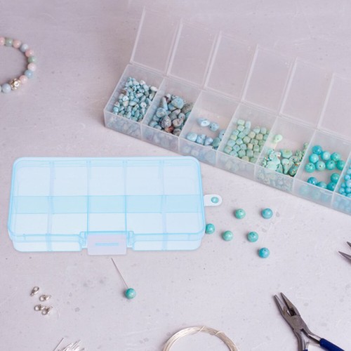 4pcs Small Parts Organizer Screws Organizer Box Beads Storage Box Small Parts - Picture 9 of 12