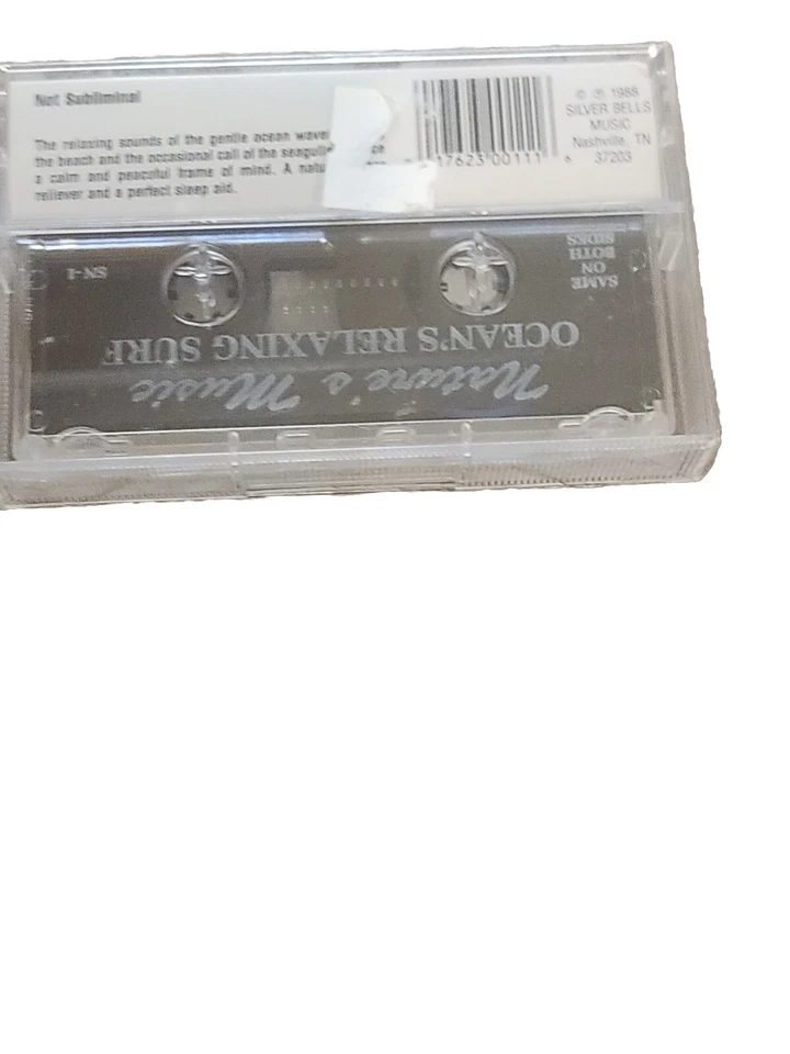 Nature's Music: Ocean's Relaxing Surf 1988 New Age Relaxation Cassette - Image 4 of 4