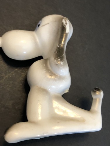 Rare Vintage 2.5” Snoopy Dog Figurine Plastic Acrylic Figure Hong Kong Free Ship - Picture 12 of 12