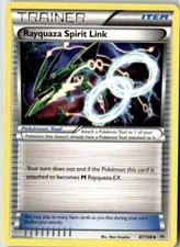 2015 XY ROARING SKIES RAYQUAZA SPIRIT LINK 87/108
