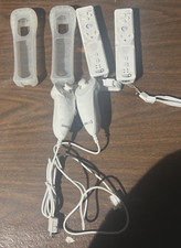 TWO NU+ Official OEM Nintendo Wii Remote Cover and Nunchuck White Controller 