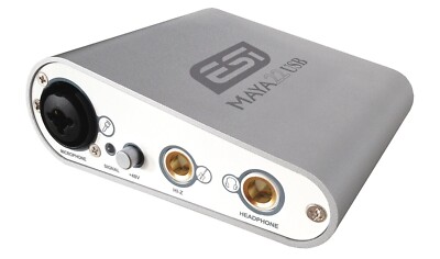 ESI MAYA 22 USB Studio Musiker AudioInterface Maya22USB 2x2 USB Audio Interface