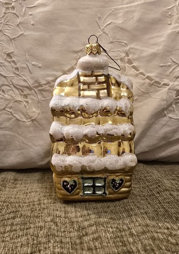 Kurt S. Adler Hansel & Gretel Gingerbread House Polonaise Collection Ornament - Picture 4 of 6