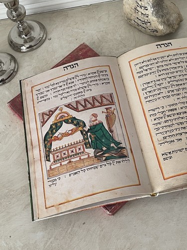 HAGGADAH BRESLAU 1768 QUALITY FACSIMILE PASSOVER PESACH Judaism Jewish RARE - Imagen 5 de 6
