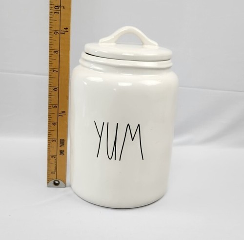 Rae Dunn "YUM" Canister. Artisan Collection by Magenta - Picture 3 of 3