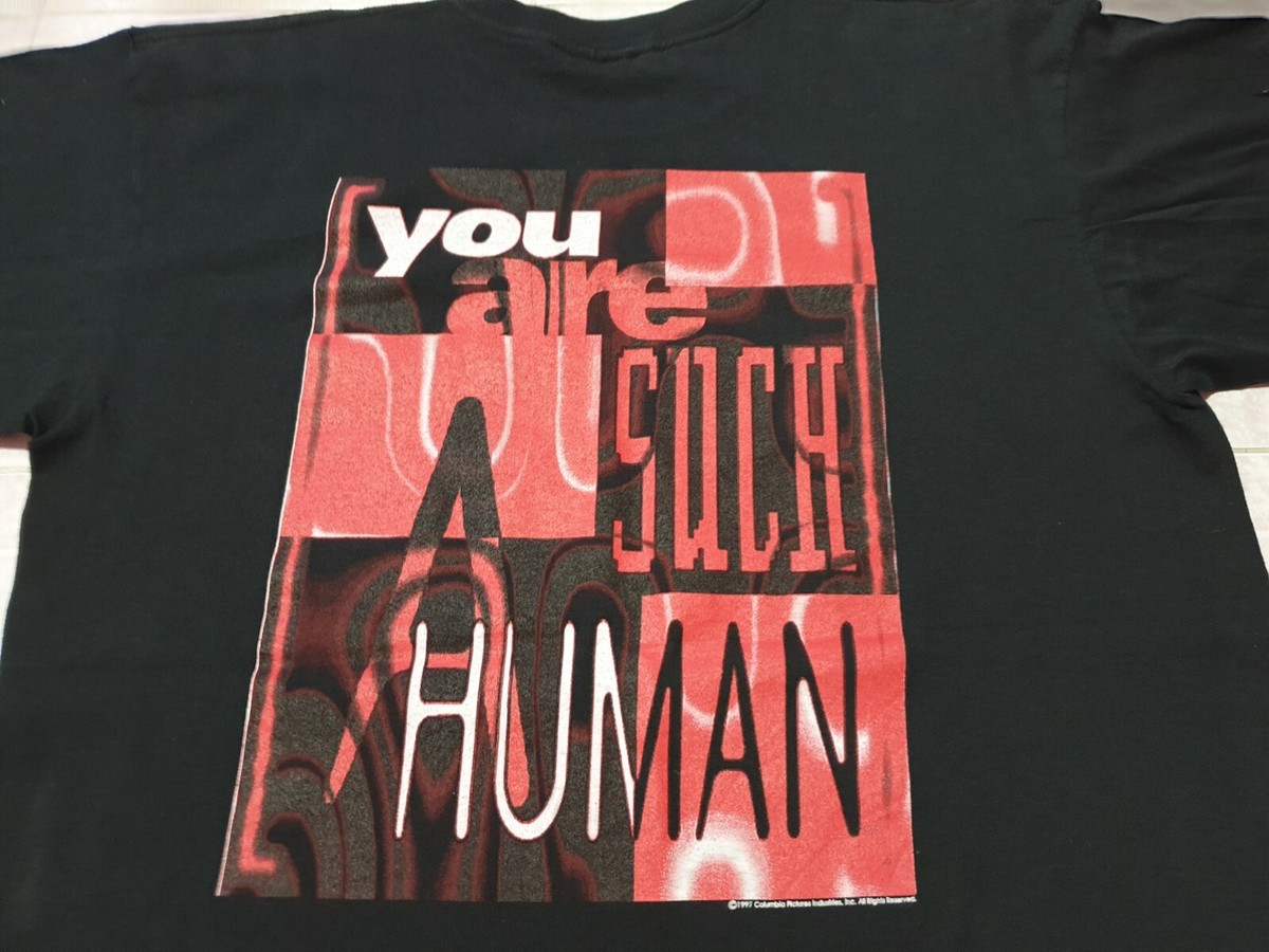 Rare 90s Vintage 1997 MEN IN BLACK MIB Movie Promo Will Smith T