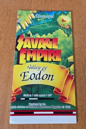 Disquete World Ultima Savage Empire Origin 5,25" IBM PC 1990 Big Box Game CIB - Imagen 5 de 13