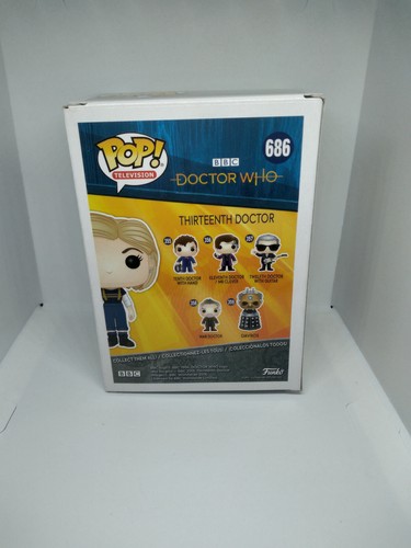 Funko Pop! Vinyl: BBC Doctor Who - 13th Doctor #686 Vaulted New in Box - Picture 3 of 6
