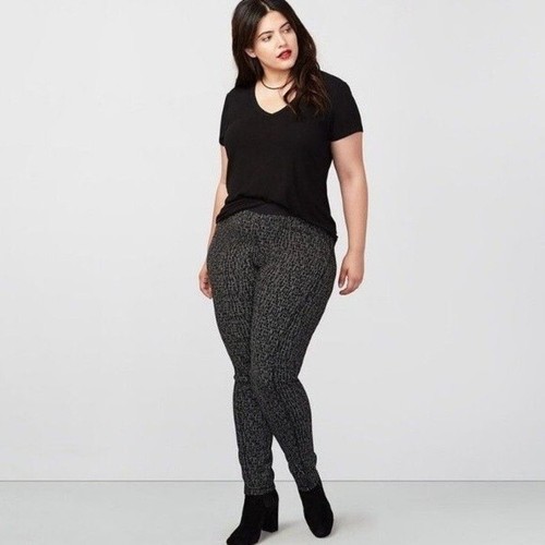 Rachel Roy Women's 0x Plus Size Stretch Pull Up Pants Legging (NEW with tag) - Picture 1 of 7